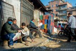 men reading newspaper