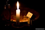 danbo and candle