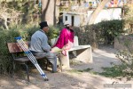 old couple sitting