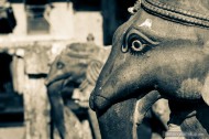 elephant stone statue